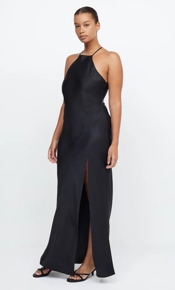 Woman Bec Bridge Maxi Dresses ADORE HALTER MAXI DRESS Black Woman Bec Bridge Maxi Dresses ADORE HALTER MAXI DRESS Black