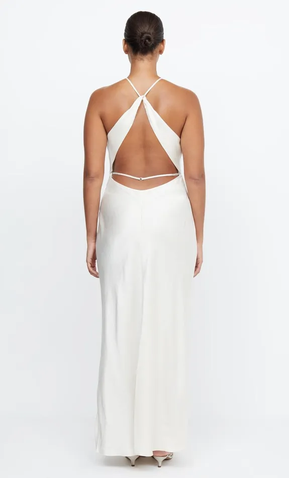 Woman Bec Bridge Maxi Dresses ADORE HALTER MAXI DRESS Cream Woman Bec Bridge Maxi Dresses ADORE HALTER MAXI DRESS Cream