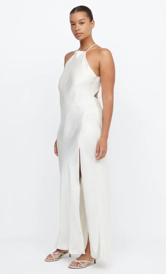 Woman Bec Bridge Maxi Dresses ADORE HALTER MAXI DRESS Cream Woman Bec Bridge Maxi Dresses ADORE HALTER MAXI DRESS Cream