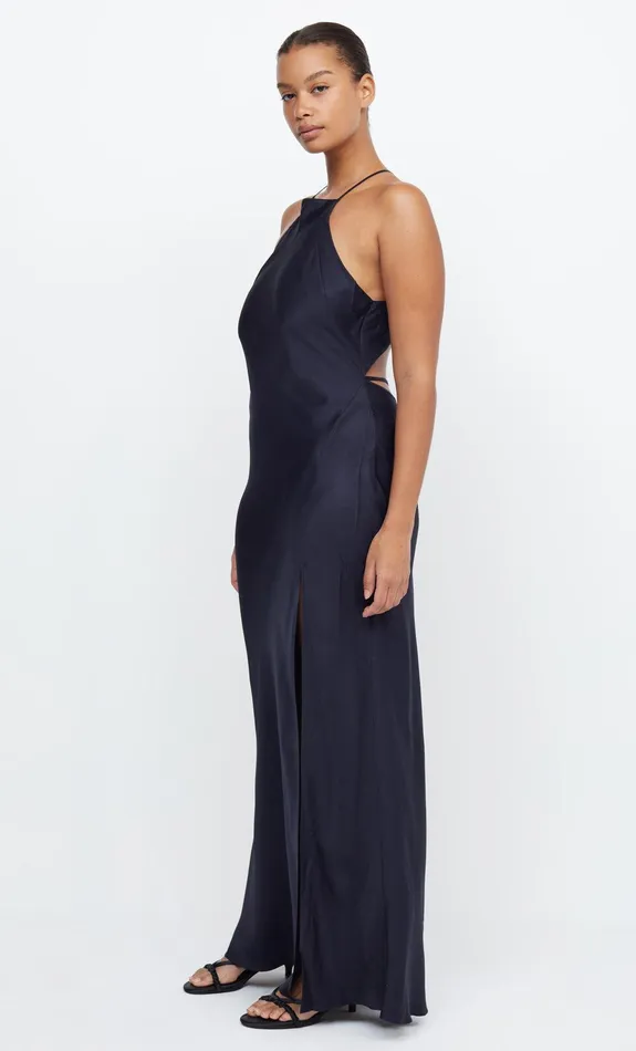 Woman Bec Bridge Maxi Dresses ADORE HALTER MAXI DRESS Ink Woman Bec Bridge Maxi Dresses ADORE HALTER MAXI DRESS Ink