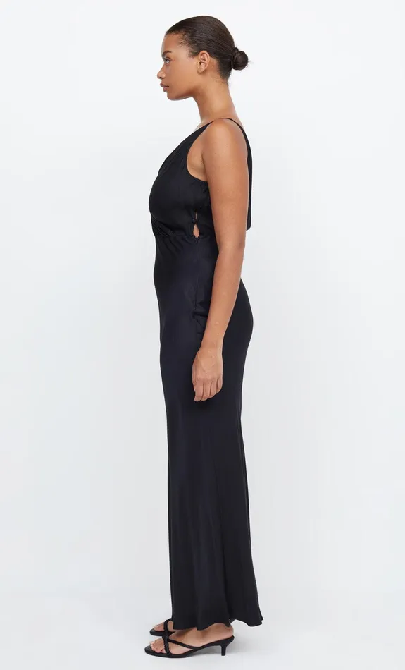 Woman Bec Bridge Maxi Dresses ADORE V MAXI DRESS Black Woman Bec Bridge Maxi Dresses ADORE V MAXI DRESS Black