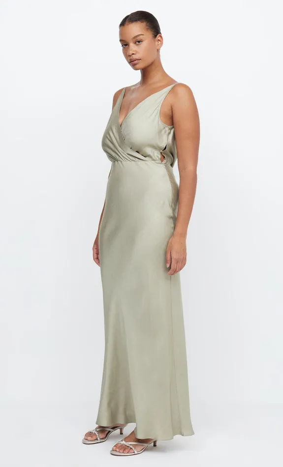 Woman Bec Bridge Maxi Dresses ADORE V MAXI DRESS Sage Woman Bec Bridge Maxi Dresses ADORE V MAXI DRESS Sage
