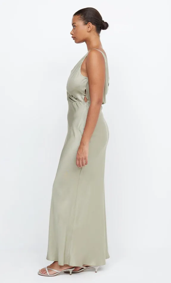 Woman Bec Bridge Maxi Dresses ADORE V MAXI DRESS Sage Woman Bec Bridge Maxi Dresses ADORE V MAXI DRESS Sage