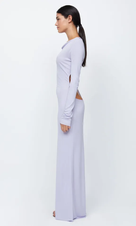 Woman Bec Bridge Maxi Dresses AMARA LONG SLEEVE MAXI DRESS Lilac Woman Bec Bridge Maxi Dresses AMARA LONG SLEEVE MAXI DRESS Lilac