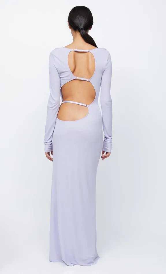 Woman Bec Bridge Maxi Dresses AMARA LONG SLEEVE MAXI DRESS Lilac Woman Bec Bridge Maxi Dresses AMARA LONG SLEEVE MAXI DRESS Lilac