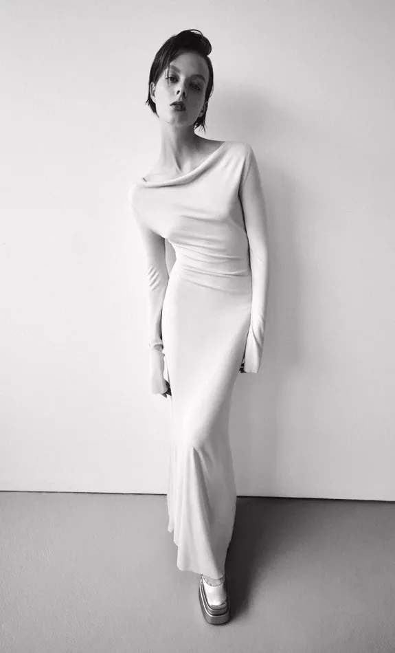 Woman Bec Bridge Maxi Dresses AMARA LONG SLEEVE MAXI DRESS Lilac Woman Bec Bridge Maxi Dresses AMARA LONG SLEEVE MAXI DRESS Lilac