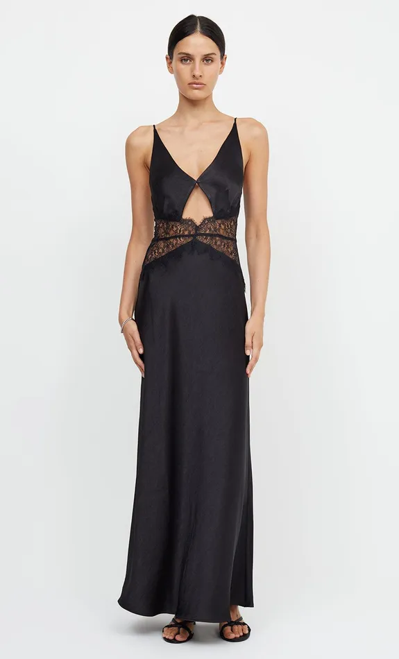 Woman Bec Bridge Maxi Dresses CAMILLE MAXI DRESS BlackBlack