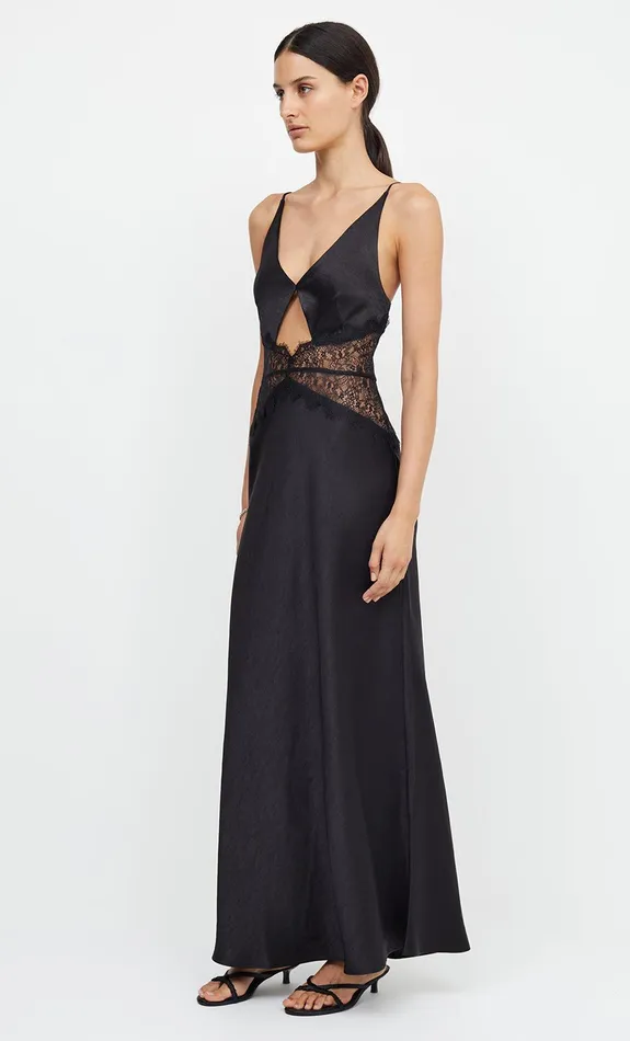 Woman Bec Bridge Maxi Dresses CAMILLE MAXI DRESS BlackBlack Woman Bec Bridge Maxi Dresses CAMILLE MAXI DRESS BlackBlack