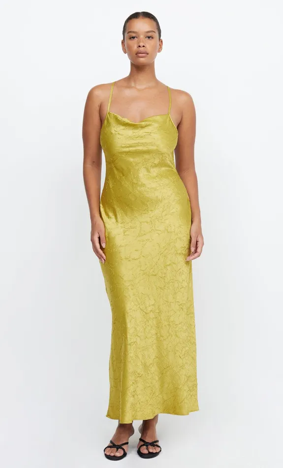 Woman Bec Bridge Maxi Dresses CAROLINA MAXI DRESS Olive Oil