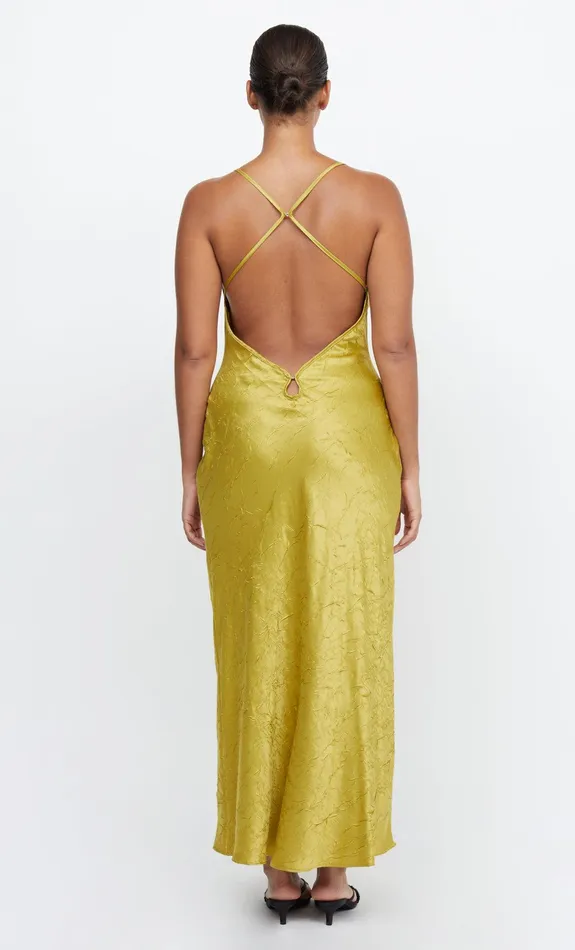 Woman Bec Bridge Maxi Dresses CAROLINA MAXI DRESS Olive Oil Woman Bec Bridge Maxi Dresses CAROLINA MAXI DRESS Olive Oil