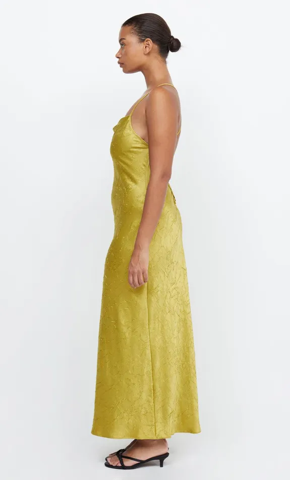 Woman Bec Bridge Maxi Dresses CAROLINA MAXI DRESS Olive Oil Woman Bec Bridge Maxi Dresses CAROLINA MAXI DRESS Olive Oil