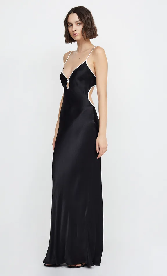 Woman Bec Bridge Maxi Dresses CEDAR CITY MAXI DRESS BlackIvory Woman Bec Bridge Maxi Dresses CEDAR CITY MAXI DRESS BlackIvory