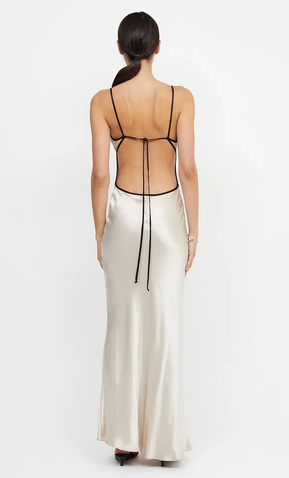 Woman Bec Bridge Maxi Dresses CEDAR CITY MAXI DRESS SandBlack Woman Bec Bridge Maxi Dresses CEDAR CITY MAXI DRESS SandBlack
