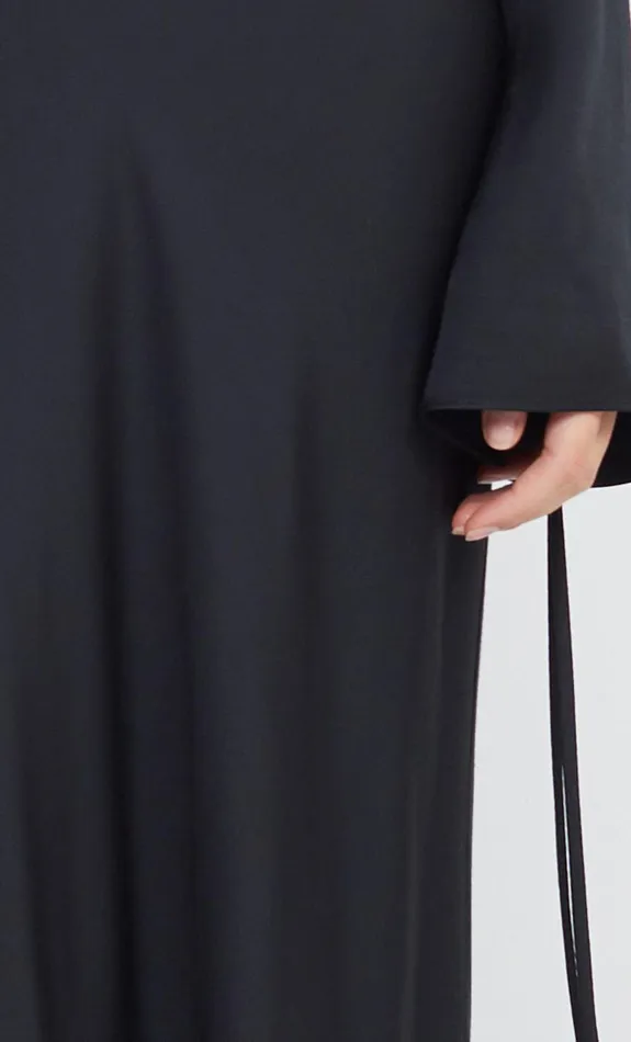 Woman Bec Bridge Maxi Dresses DIAMOND DAYS LONG SLEEVE MAXI DRESS Black Woman Bec Bridge Maxi Dresses DIAMOND DAYS LONG SLEEVE MAXI DRESS Black