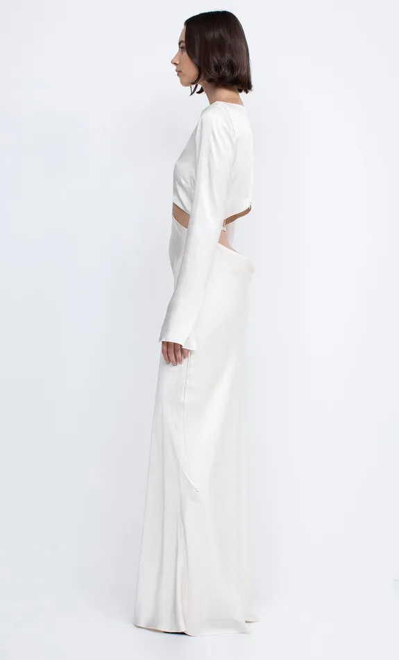 Woman Bec Bridge Maxi Dresses DIAMOND DAYS LONG SLEEVE MAXI DRESS Ivory Woman Bec Bridge Maxi Dresses DIAMOND DAYS LONG SLEEVE MAXI DRESS Ivory