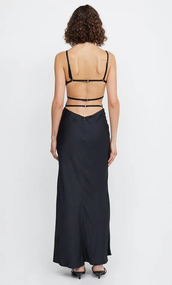 Woman Bec Bridge Maxi Dresses DIAMOND DAYS STRAP MAXI DRESS Black Woman Bec Bridge Maxi Dresses DIAMOND DAYS STRAP MAXI DRESS Black