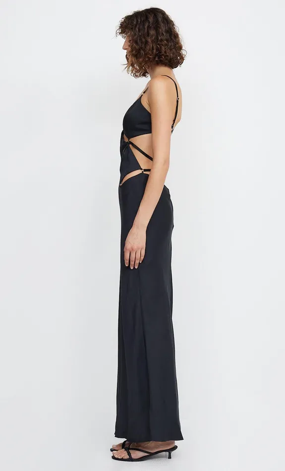 Woman Bec Bridge Maxi Dresses DIAMOND DAYS STRAP MAXI DRESS Black Woman Bec Bridge Maxi Dresses DIAMOND DAYS STRAP MAXI DRESS Black