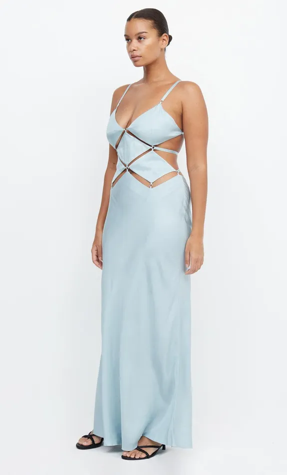 Woman Bec Bridge Maxi Dresses DIAMOND DAYS STRAP MAXI DRESS Cloud Blue Woman Bec Bridge Maxi Dresses DIAMOND DAYS STRAP MAXI DRESS Cloud Blue