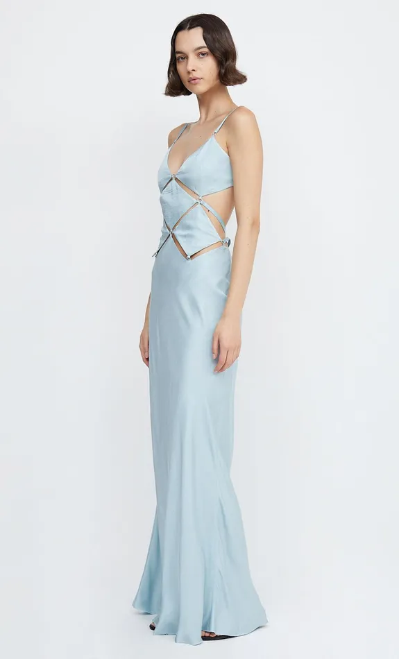 Woman Bec Bridge Maxi Dresses DIAMOND DAYS STRAP MAXI DRESS Cloud Blue Woman Bec Bridge Maxi Dresses DIAMOND DAYS STRAP MAXI DRESS Cloud Blue