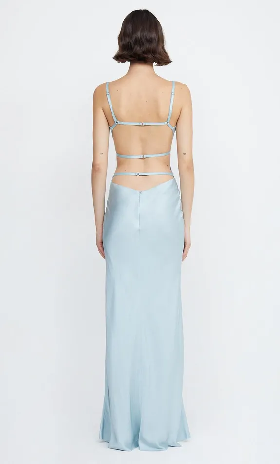 Woman Bec Bridge Maxi Dresses DIAMOND DAYS STRAP MAXI DRESS Cloud Blue Woman Bec Bridge Maxi Dresses DIAMOND DAYS STRAP MAXI DRESS Cloud Blue