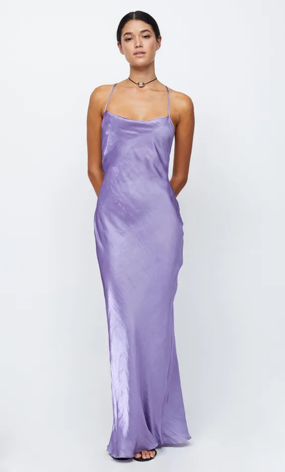 Woman Bec Bridge Maxi Dresses INDRA MAXI DRESS Grape Woman Bec Bridge Maxi Dresses INDRA MAXI DRESS Grape