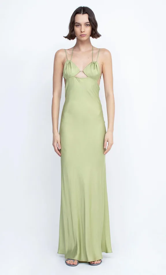 Woman Bec Bridge Maxi Dresses KAI STRAPPY MAXI DRESS Pear Sorbet
