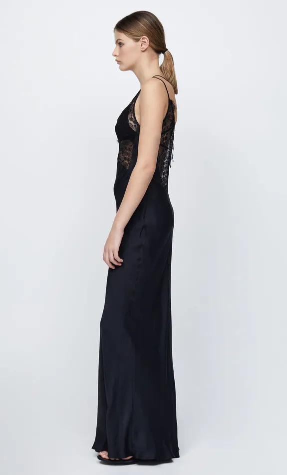 Woman Bec Bridge Maxi Dresses LUCILLE LACE MAXI DRESS Black Woman Bec Bridge Maxi Dresses LUCILLE LACE MAXI DRESS Black