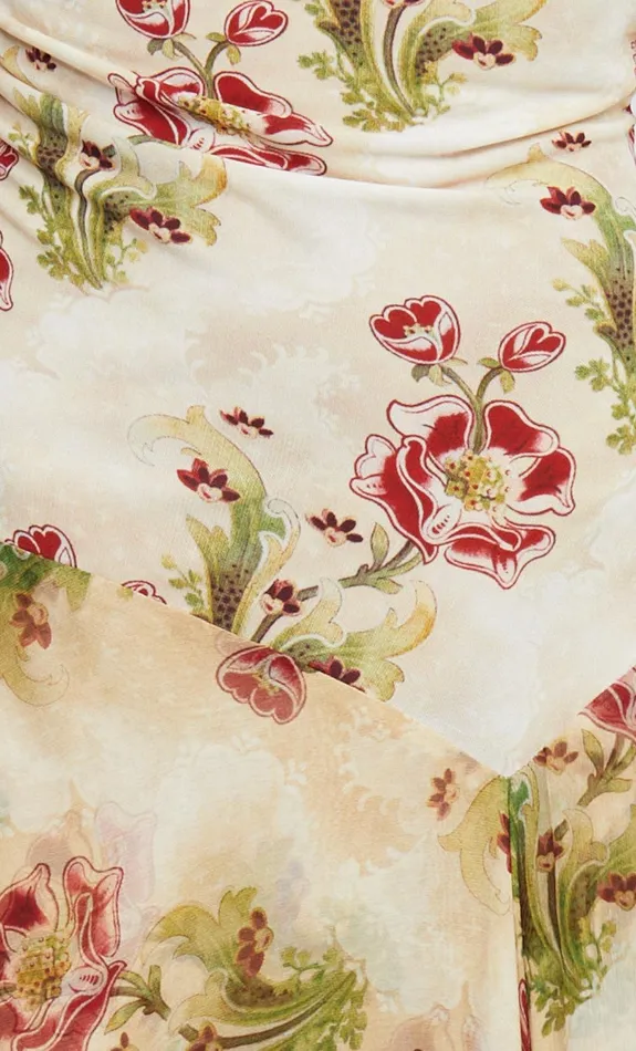 Woman Bec Bridge Maxi Dresses MONETTE ASYM STRAPLESS MAXI Genevive Floral Woman Bec Bridge Maxi Dresses MONETTE ASYM STRAPLESS MAXI Genevive Floral