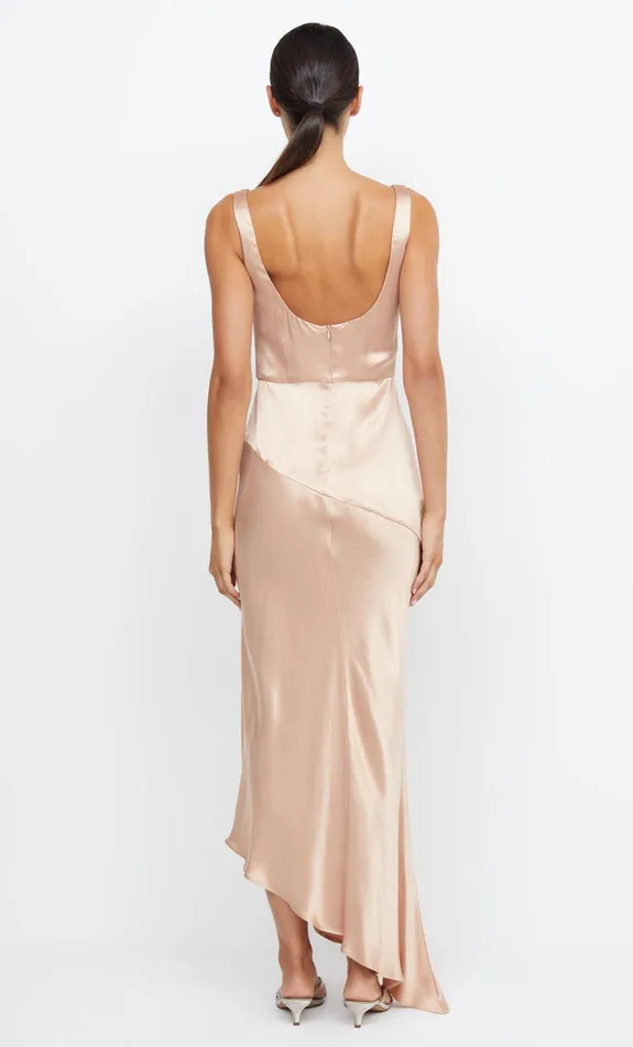 Woman Bec Bridge Maxi Dresses MOON DANCE COWL DRESS Rose Gold Woman Bec Bridge Maxi Dresses MOON DANCE COWL DRESS Rose Gold