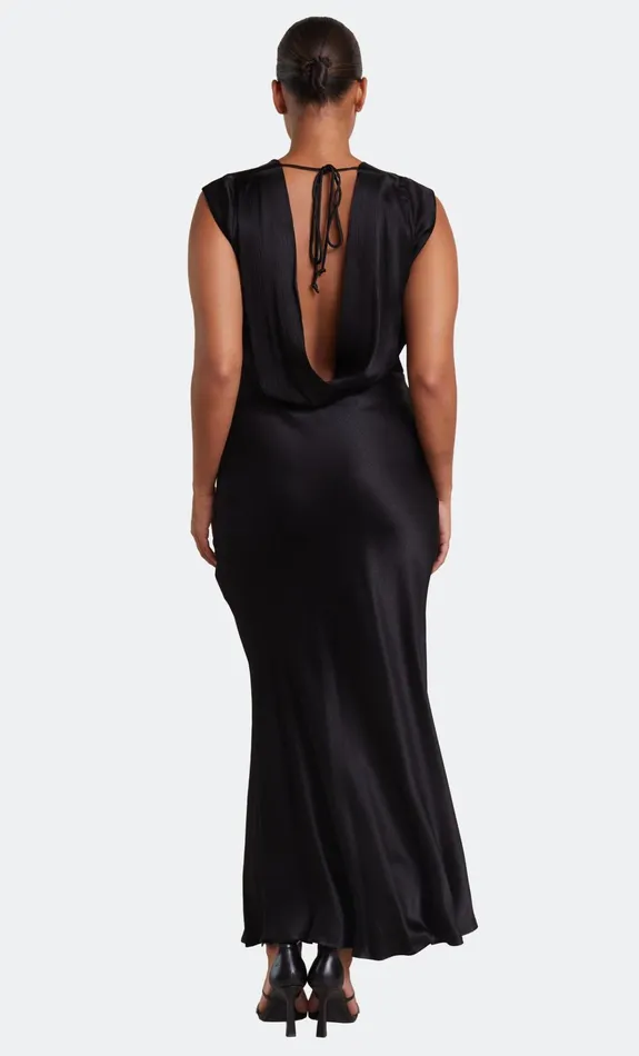 Woman Bec Bridge Maxi Dresses MOON DANCE MAXI DRESS Black Woman Bec Bridge Maxi Dresses MOON DANCE MAXI DRESS Black