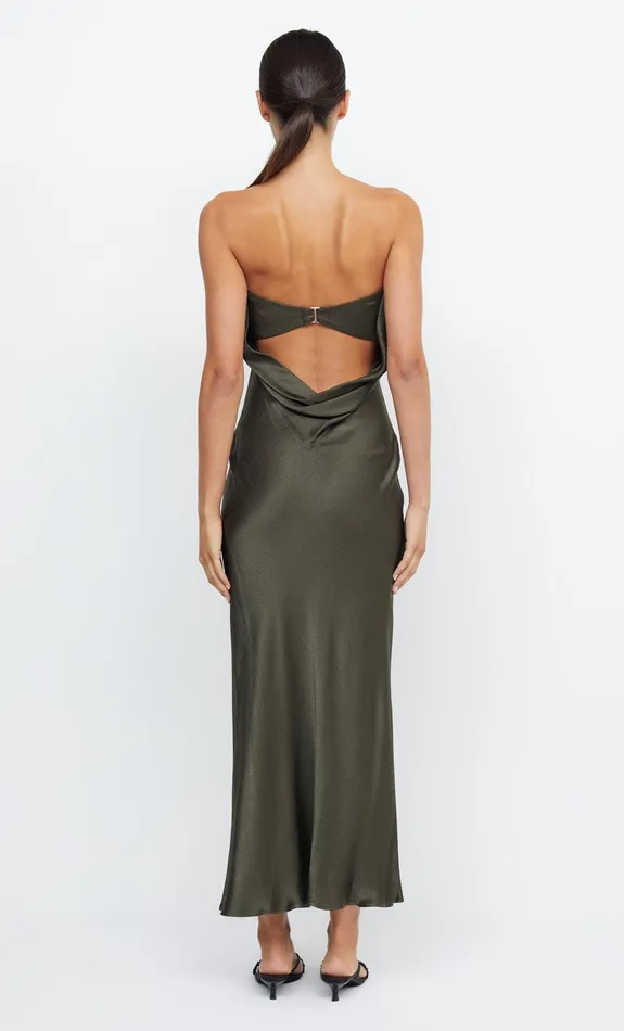 Woman Bec Bridge Maxi Dresses MOON DANCE STRAPLESS DRESS Dark Willow Woman Bec Bridge Maxi Dresses MOON DANCE STRAPLESS DRESS Dark Willow
