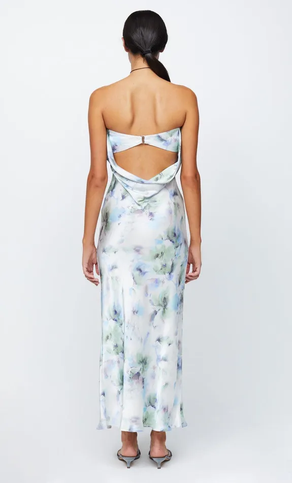 Woman Bec Bridge Maxi Dresses MOON DANCE STRAPLESS DRESS Watercolour Floral Woman Bec Bridge Maxi Dresses MOON DANCE STRAPLESS DRESS Watercolour Floral