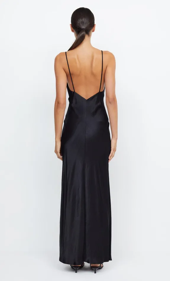 Woman Bec Bridge Maxi Dresses MOON DANCE V MAXI DRESS Black Woman Bec Bridge Maxi Dresses MOON DANCE V MAXI DRESS Black