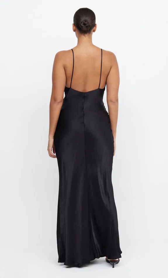 Woman Bec Bridge Maxi Dresses MOON DANCE V MAXI DRESS Black Woman Bec Bridge Maxi Dresses MOON DANCE V MAXI DRESS Black