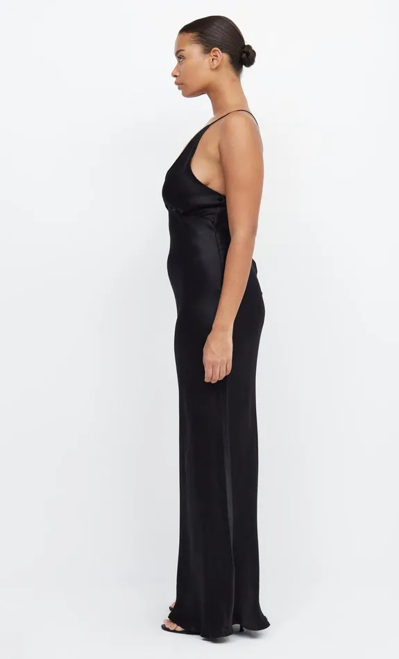 Woman Bec Bridge Maxi Dresses MOON DANCE V MAXI DRESS Black Woman Bec Bridge Maxi Dresses MOON DANCE V MAXI DRESS Black