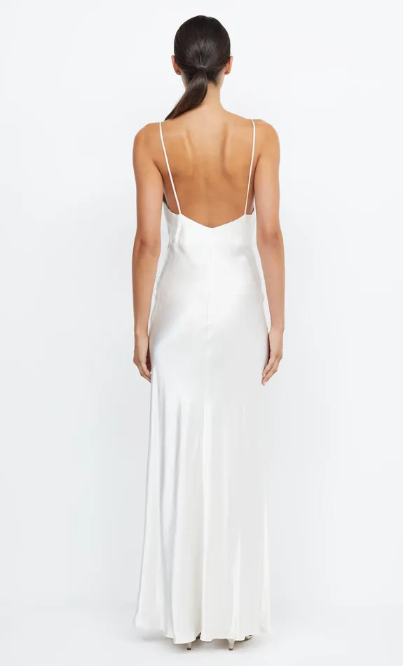 Woman Bec Bridge Maxi Dresses MOON DANCE V MAXI DRESS Ivory Woman Bec Bridge Maxi Dresses MOON DANCE V MAXI DRESS Ivory