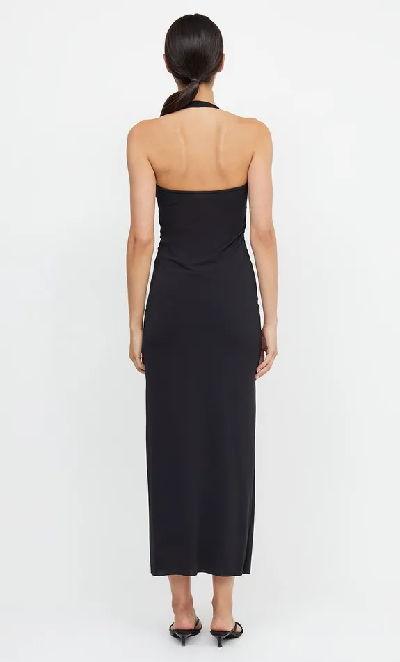 Woman Bec Bridge Maxi Dresses MYLA HALTER MAXI DRESS Black Woman Bec Bridge Maxi Dresses MYLA HALTER MAXI DRESS Black