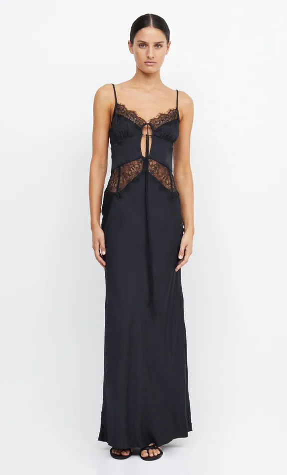 Woman Bec Bridge Maxi Dresses NICOLETTE MAXI DRESS Black