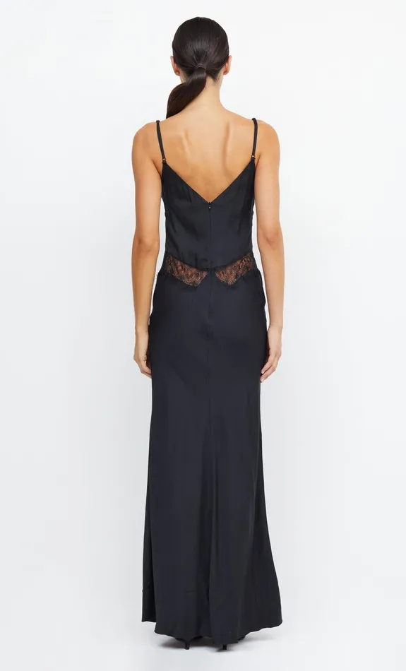 Woman Bec Bridge Maxi Dresses NICOLETTE MAXI DRESS Black Woman Bec Bridge Maxi Dresses NICOLETTE MAXI DRESS Black