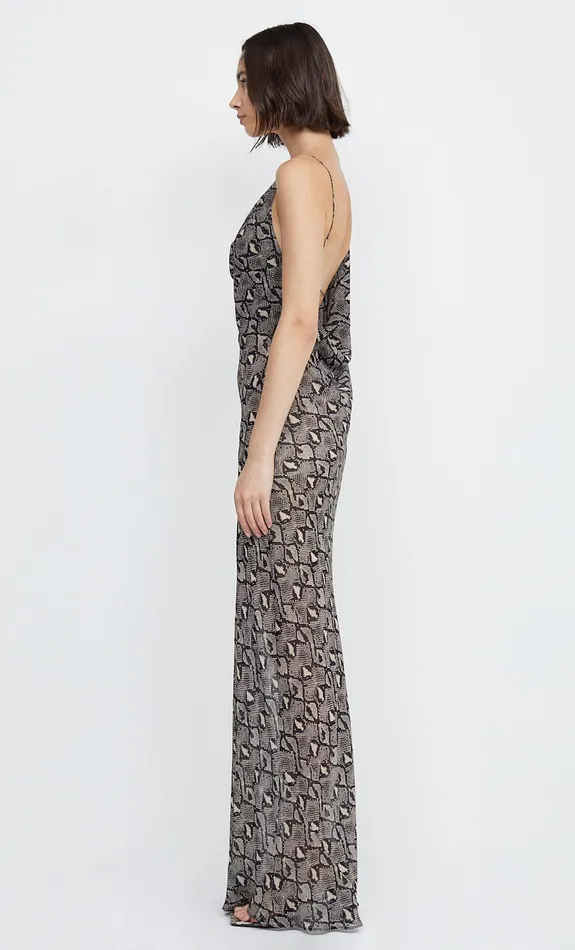Woman Bec Bridge Maxi Dresses PORTIA DRAPE MAXI DRESS Python Woman Bec Bridge Maxi Dresses PORTIA DRAPE MAXI DRESS Python