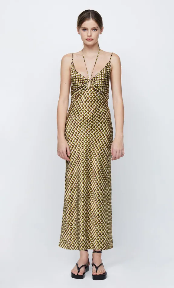 Woman Bec Bridge Maxi Dresses QUINN MAXI DRESS Siena Geo