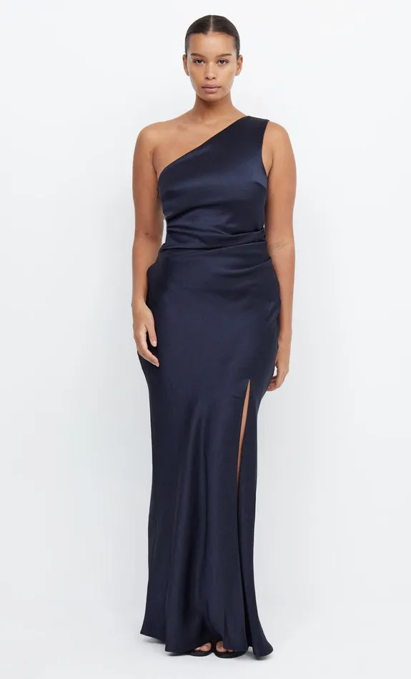 Woman Bec Bridge Maxi Dresses THE DREAMER ASYM DRESS Ink