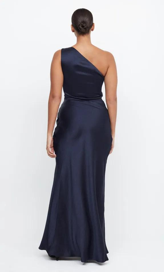Woman Bec Bridge Maxi Dresses THE DREAMER ASYM DRESS Ink Woman Bec Bridge Maxi Dresses THE DREAMER ASYM DRESS Ink