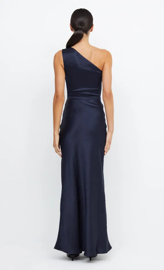 Woman Bec Bridge Maxi Dresses THE DREAMER ASYM DRESS Ink Woman Bec Bridge Maxi Dresses THE DREAMER ASYM DRESS Ink