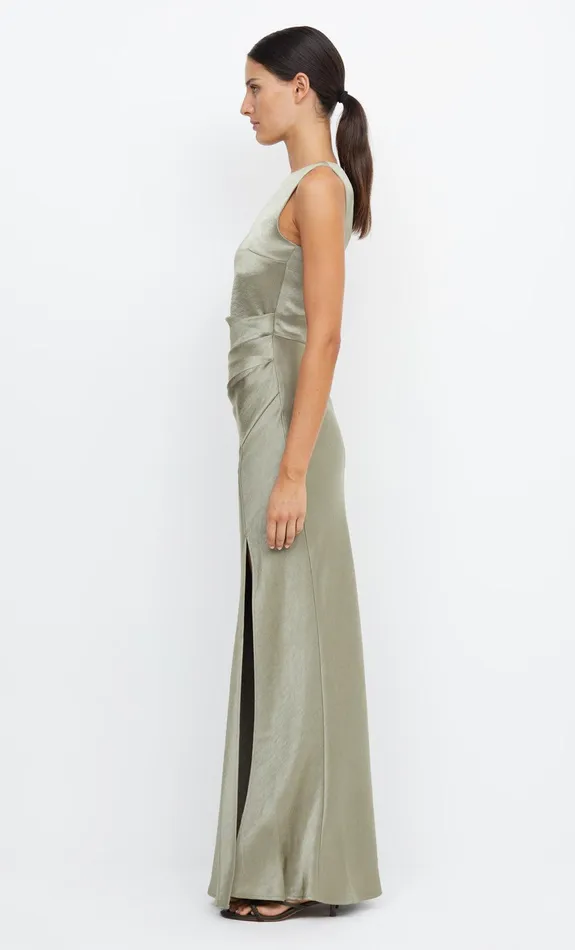 Woman Bec Bridge Maxi Dresses THE DREAMER ASYM DRESS Sage Woman Bec Bridge Maxi Dresses THE DREAMER ASYM DRESS Sage