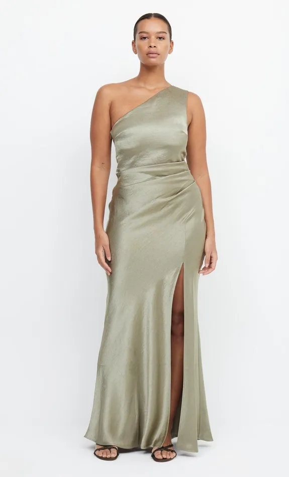 Woman Bec Bridge Maxi Dresses THE DREAMER ASYM DRESS Sage Woman Bec Bridge Maxi Dresses THE DREAMER ASYM DRESS Sage