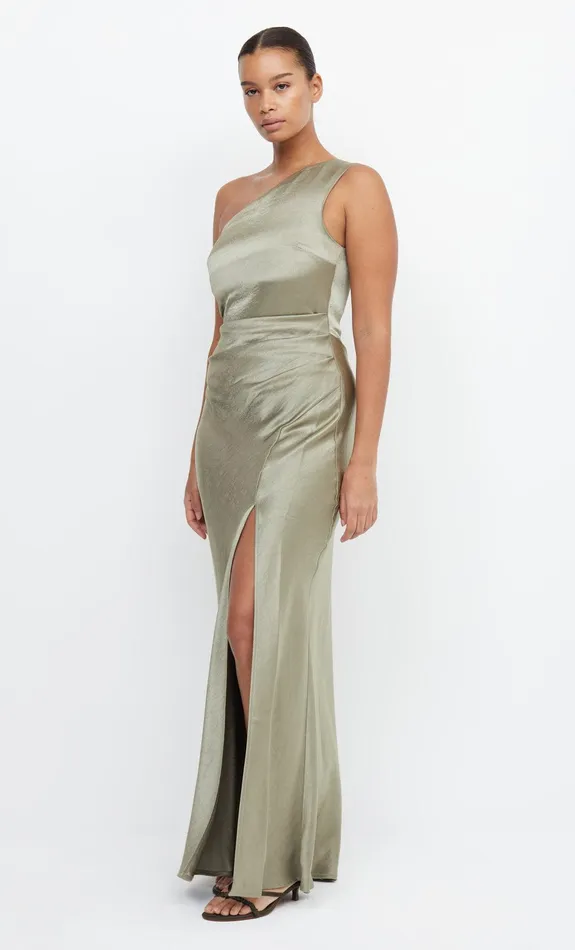 Woman Bec Bridge Maxi Dresses THE DREAMER ASYM DRESS Sage Woman Bec Bridge Maxi Dresses THE DREAMER ASYM DRESS Sage