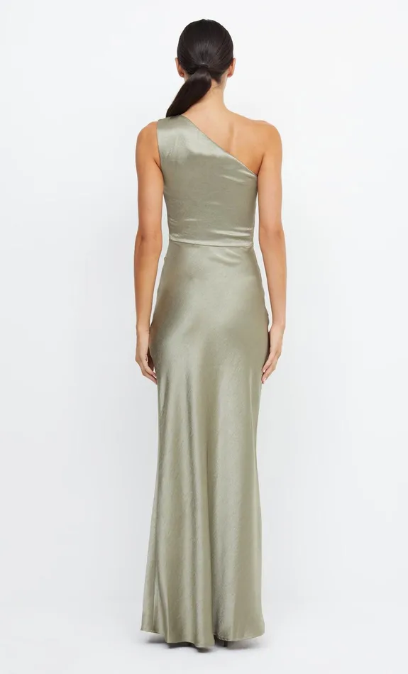 Woman Bec Bridge Maxi Dresses THE DREAMER ASYM DRESS Sage Woman Bec Bridge Maxi Dresses THE DREAMER ASYM DRESS Sage