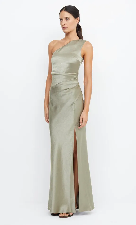 Woman Bec Bridge Maxi Dresses THE DREAMER ASYM DRESS Sage Woman Bec Bridge Maxi Dresses THE DREAMER ASYM DRESS Sage