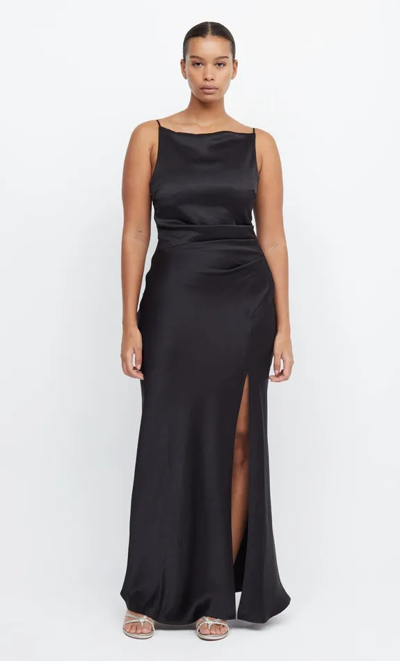 Woman Bec Bridge Maxi Dresses THE DREAMER MAXI DRESS Black Woman Bec Bridge Maxi Dresses THE DREAMER MAXI DRESS Black